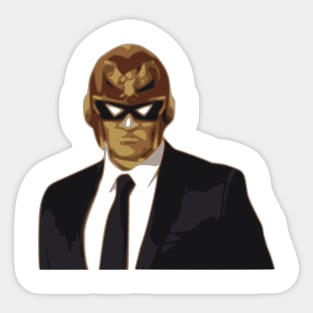 Captain Falcon in Formal Attire Sticker